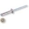 Blind rivet, flat head, Ø 5 x 35, aluminium/steel